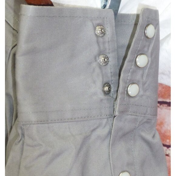 Wrangler Cowboy Cut Long Sleeve Twill Shirt Men's 2XT Tall Workwear Pearl Snap C - Picture 2 of 6